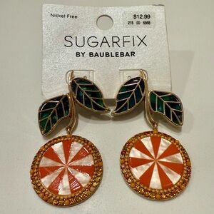 Sugarfix by BaubleBar Orange Statement Earrings